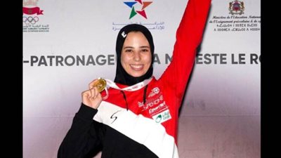 نورا منير لاعبة السلاح: التحديات تصنع الأبطال والعودة من الإصابة كانت أصعب معاركي