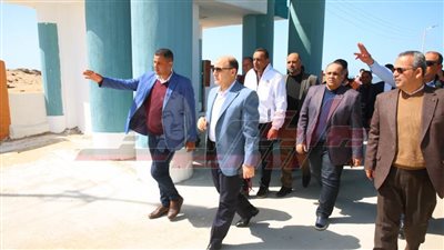 محافظ كفر الشيخ يتفقد استعدادات مصيف بلطيم لاستقبال عيد الفطر