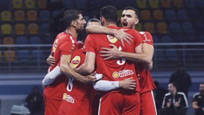 الأهلي يتوج بدوري الكرة الطائرة بعد الفوز على بتروجت