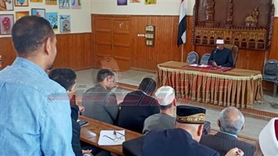 شهاوي يجتمع بمديري الإدارات التعليمية الأزهرية 