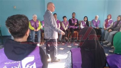 استمرار الورش التدريبية لأعضاء أندية التطوع بمراكز شباب كفر الشيخ