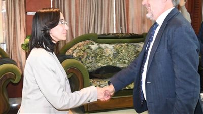 محافظ البحيرة تستقبل السفير الإيطالي ببيت الأمصيلى برشيد 
