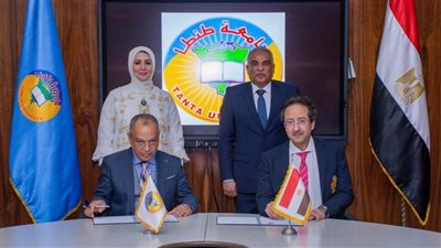 بالصور.. جامعة طنطا توقع بروتوكول تعاون لدعم الطلاب الفلسطينيين الوافدين