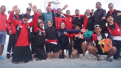 منتخب مصر للتجديف الشاطئي يستعد للمشاركة في بطولة قبرص الدولية