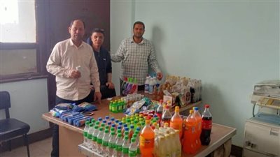 سلع غذائية ومشروبات منتهية الصلاحية.. تموين أسيوط يحرر 225 محضرا