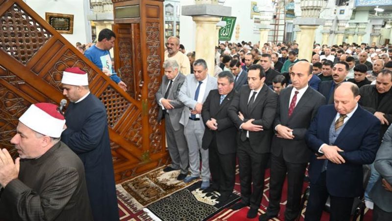 جانب من صلاة عيد