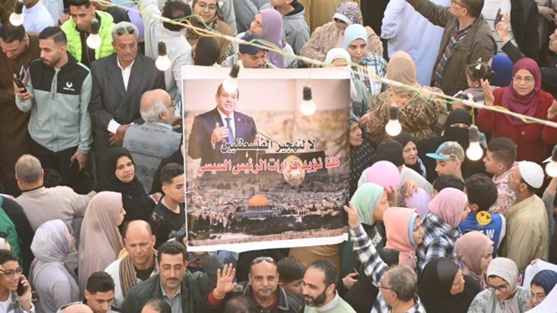 جانب من الحشد الجماهيري