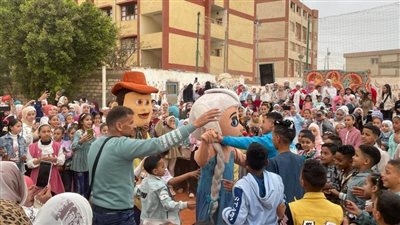 توافد المواطنين على المراكز الشبابية في أسيوط للاستمتاع بالأنشطة الترفيهية والرياضية خلال أيام العيد 