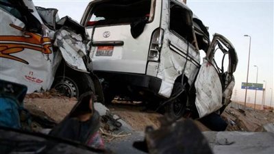 إصابة شخصين في حادث تصادم بطريق الحادثة القناطر الخيرية 