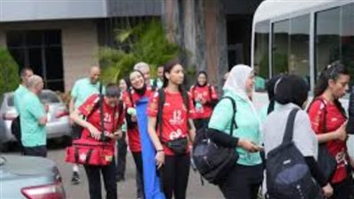 التفاؤل يسيطر على سيدات طائرة الأهلي في المران الأول بنيجيريا