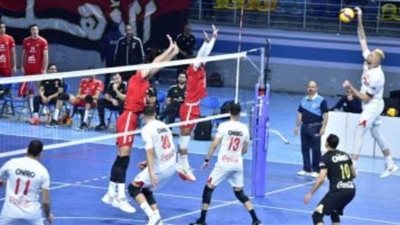 قمة محتملة جديدة بين الأهلى والزمالك فى نهائى كأس الطائرة