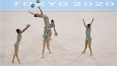 منتخب مصر للجمباز الإيقاعي يستعد لبطولة كأس العالم