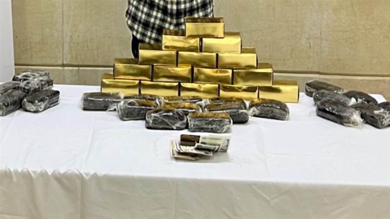 المتهمين والمضبوطات