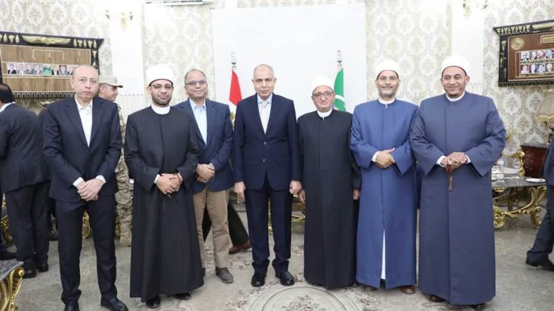 محافظ المنيا يستقبل