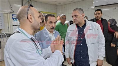 رئيس قطاع تنمية المهن الطبية بوزارة الصحة يتفقد مستشفى دسوق