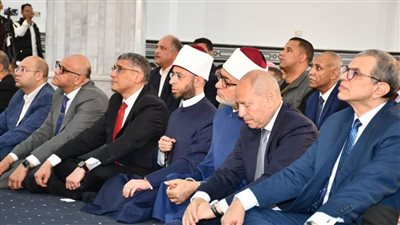 وزير الأوقاف والمفتي ومحافظو الجيزة والقاهرة والقليوبية يفتتحون مسجد النور بالجيزة 