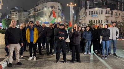 مسيرة في رام الله تنديدا بعدوان الاحتلال على غزة