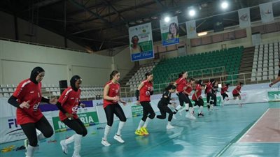 مران استشفائي لـ«سيدات طائرة الأهلي» استعدادًا لمواجهة «لا لوا الكونغولي»