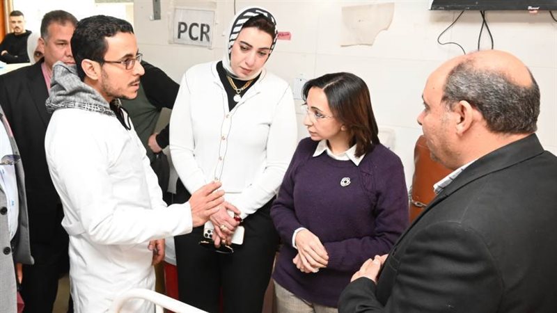 جانب من الزيارة