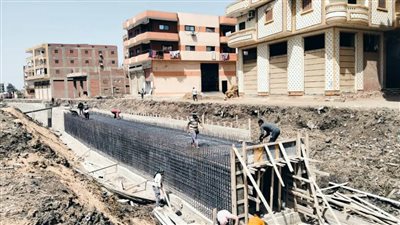  بالصور.. محافظ الغربية: نعمل على إنهاء تغطية مصرف 