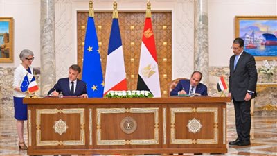 شراكة مصرية فرنسية على طريق التنمية والتعمير يقودها الرئيسان السيسي وماكرون