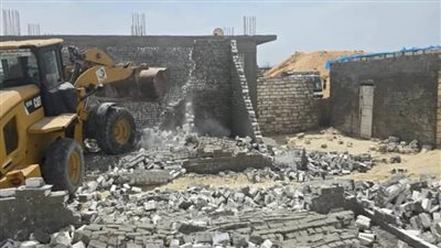البحيرة.. إزالة 21 حالة تعدٍ بمساحة 4581 مترًا من الأراضي الزراعية وأملاك الدولة 