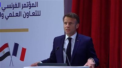 الرئيس الفرنسي: مصر بلد الحضارة وتتمتع برأس المال البشري والأكثر شبابا
