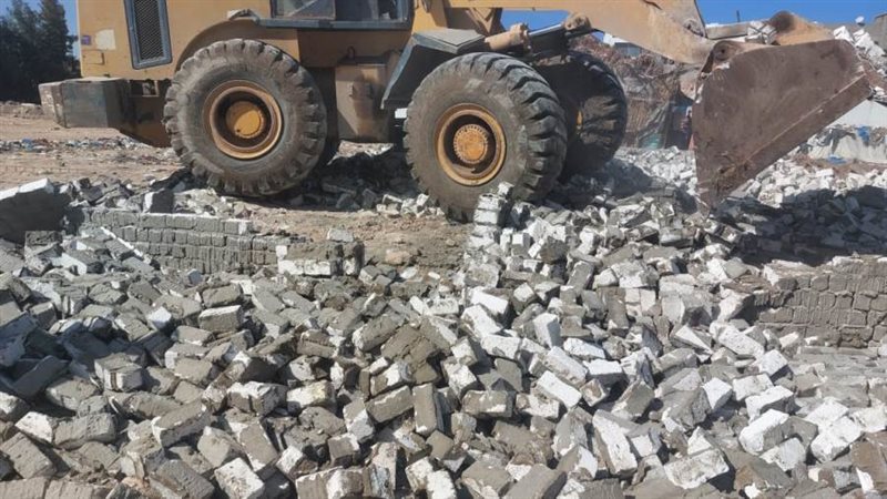 جانب من حملات الإزالة