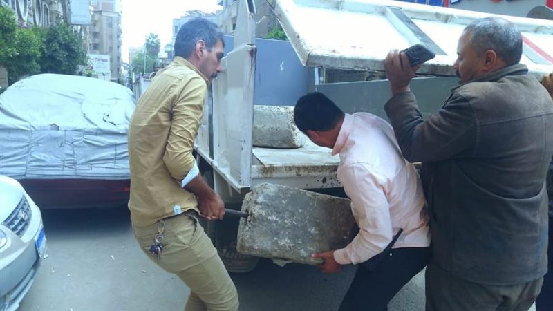 إزالة الإشغالات بالغربية