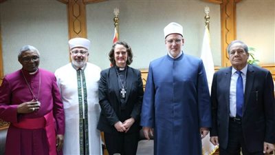 وكيل الأزهر يستقبل وفد منظمة 