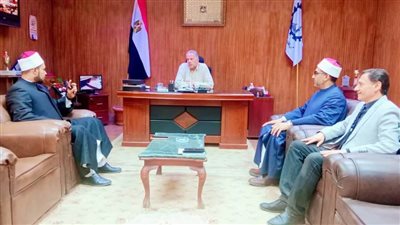  بالصور.. وكيل «الشباب والرياضة» يناقش مع وفد من وعظ الغربية سبل التعاون