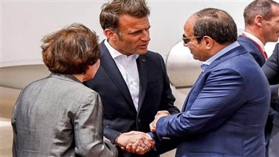 الرئيس الفرنسي يوقع على صندوق مساعدات لأهل غزة في ختام زيارته التاريخية لمصر