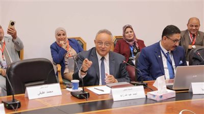 جلسة حوارية على هامش المؤتمر الدولي الأول للعلوم البينية بمكتبة الإسكندرية