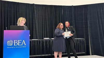 منتجة فنية مصرية تحصل على المركز الثاني بمهرجان لاس فيجاس لفنون الإعلام عن 