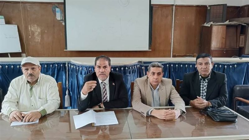 جانب من التدريب بزراعة