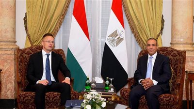 وزير الخارجية ونظيره المجري يبحثان زيادة التبادل التجاري بين البلدين