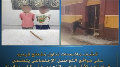  كشف ملابسات تداول فيديو يتضمن قيام شخص بالتعدي على كلب بالجيزة