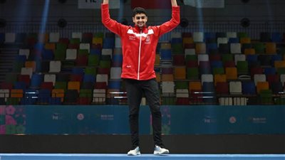 عبدالرحمن طلبة: لا استطيع وصف شعوري بذهبية العالم للشيش وأطمح للمزيد