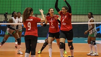 الأهلى أمام قرطاج التونسى فى نصف نهائى أفريقيا لسيدات الطائرة