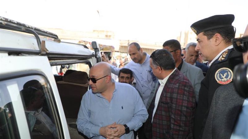 محافظ بنى سويف يتابع