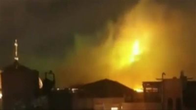 حريق بالقرب من كنيسة القيامة في القدس المحتلة