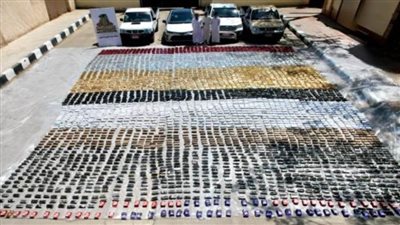 ضبط تشكيل عصابي شديد الخطورة بنطاق محافظة جنوب سيناء بحوزتهم 3 أطنان من مخدر الحشيش