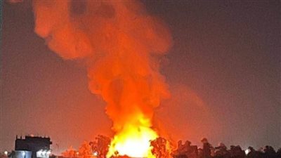 السيطرة على حريق مستودع أنابيب بالشرقية 