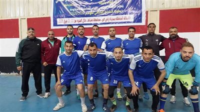 وزير الأوقاف يهنئ فريق كرة قدم الوزارة لفوزه ببطولة المصالح الحكومية 