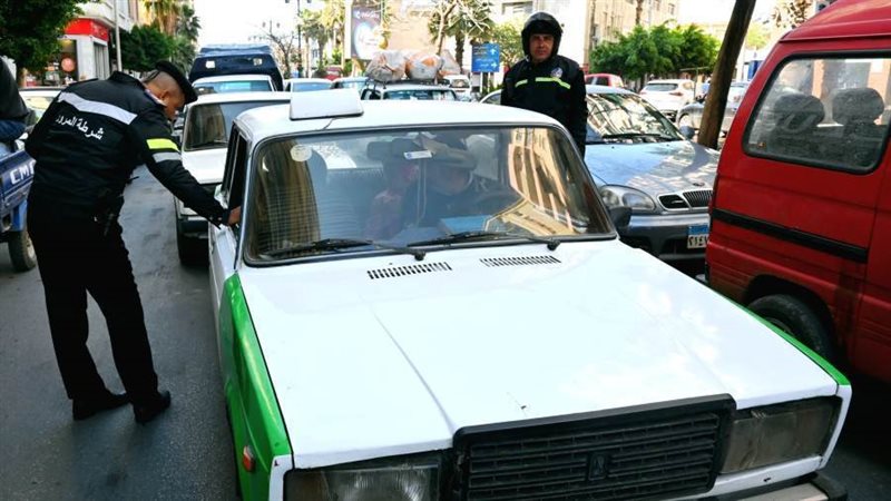 جانب من الحملات المرورية