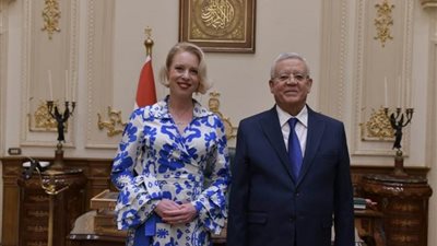 رئيس مجلس النواب يستقبل رئيسة الجمعية الوطنية السلوفينية