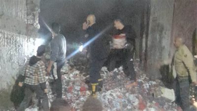  مصرع طفلين في حريق مصنع مراتب في الغربية