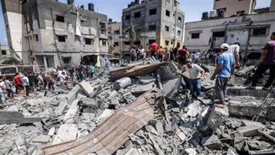 استشهاد 3 فلسطينيين في قصف الاحتلال الإسرائيلي بيت حانون وخان يونس