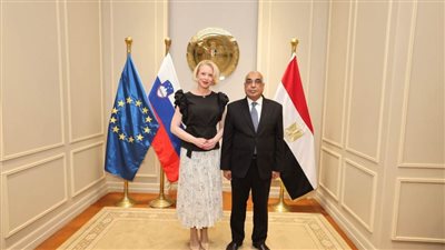 وزير العدل يستقبل رئيسة البرلمان السلوفيني وسفير جمهورية سلوفينيا بالقاهرة