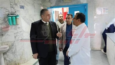 د. محمد أبو السعد يتفقد مركز الكبد بكفر الشيخ